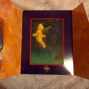 Tinkerbell 75th anniversary lithograph with cover